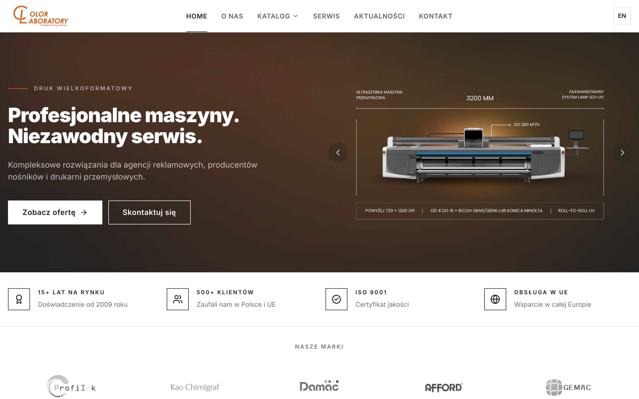 Screenshot of color-laboratory.com